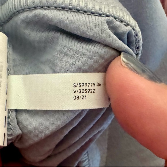 Athleta | Cinch Longline Bra A-C, Light Blue Color, Size L - NWT - Picture 10 of 10